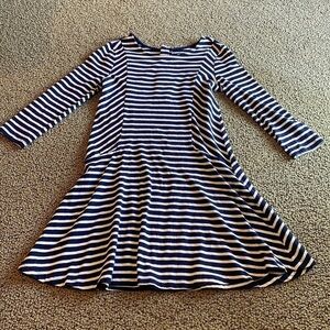 GAP Kids Striped Dress w/ Zipper in the Back, A Line Skirt Girls Size XL in EUC